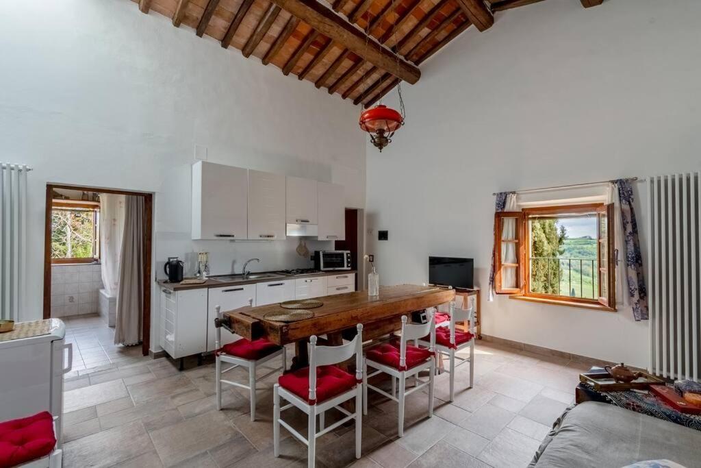 Appartamento Con Vista Panoramica In Chianti San Donnino  Экстерьер фото