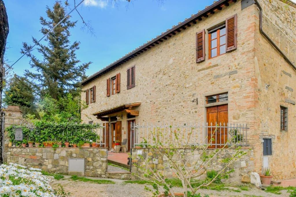 Appartamento Con Vista Panoramica In Chianti San Donnino  Экстерьер фото