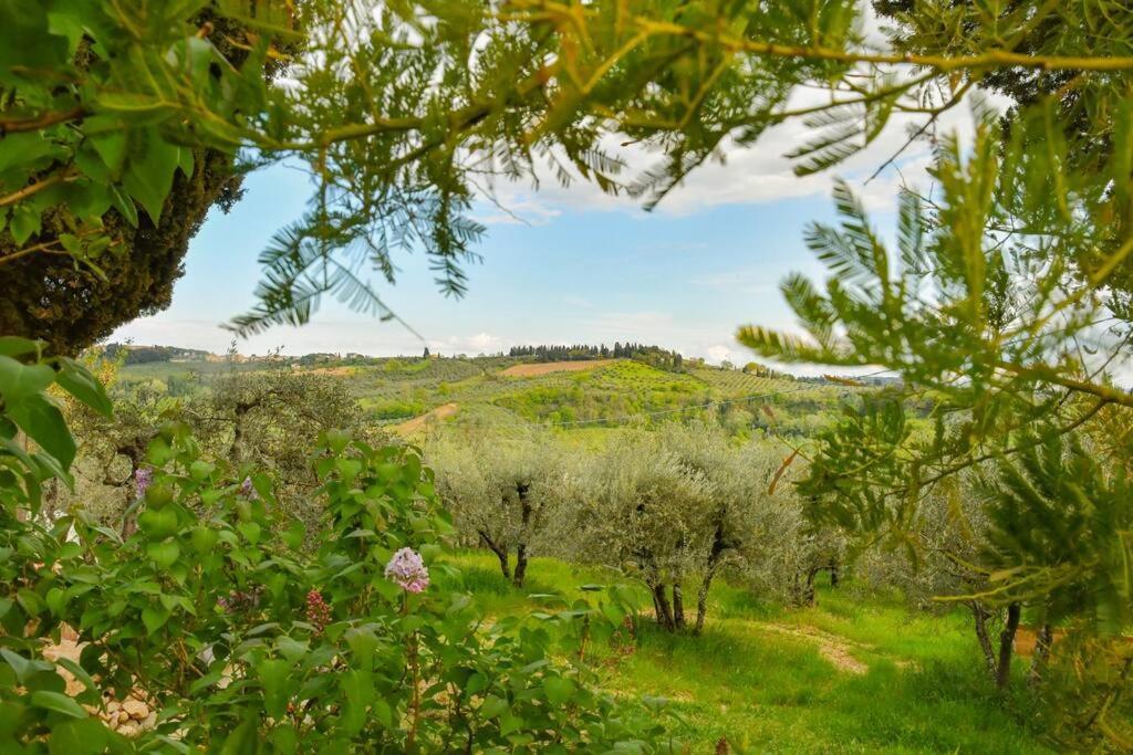 Appartamento Con Vista Panoramica In Chianti San Donnino  Экстерьер фото